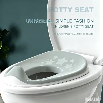 Best Selling Plastic Baby Potty Training Toilet Seat for Kids All-Season Made in China Model S02-06