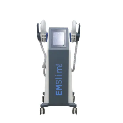 2025 Best RF Slimming Machine for Fat Removal Abdominal Muscle FirmingEMS & RF 2 in 1 2 Handles NeoEMSlim