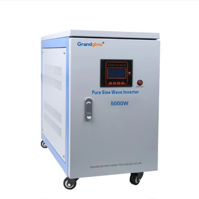 GRANDGLOW Double CPU Singlechip Intelligent Microcomputer Control Low Frequency 5KW Off Grid Power Inverter Pure Sine Wave Solar