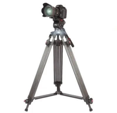 Jieyang JY0508C carbon fiber tripod professional camera SLR hydraulic damping head Best Price