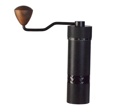 Z New Customized Logo Household Coffee Bean Grinder Hand Crank Conical Burr Portable Espresso Manual Coffee Grinder