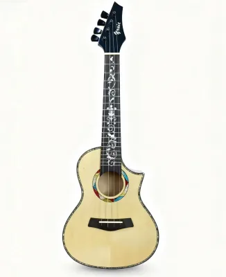 High-quality and beautiful Hot Sale 23 Inch Cutaway Ukulele - Flamed Maple Top with Solid Wood Construction Professional Concert