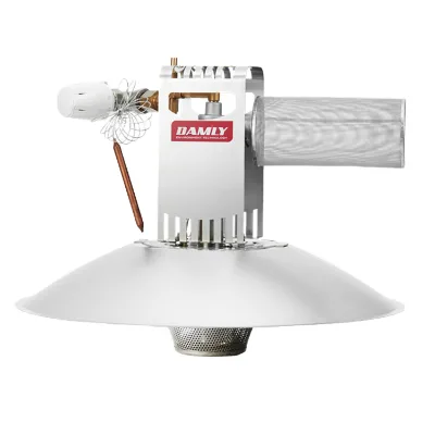 New Premium Stainless Steel Diesel LPG Heater with Burner for Commercial Poultry Houses 1 Year Warranty