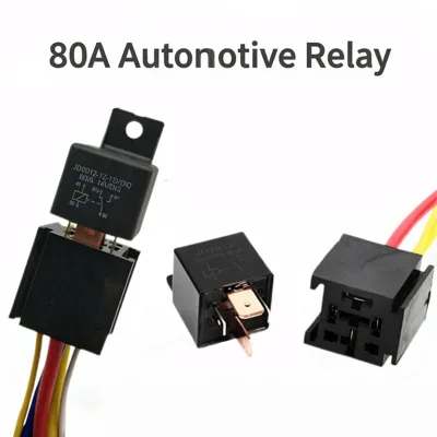 48V EV Relay 80A High Current Automotive Relay 12V 24V 48V for Mild Hybrid Start Stop Battery Disconnect OEM