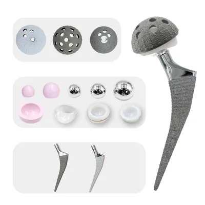 Professional Medical Grade Anatomical Cementless Hip System Total Hip Replacement Surgical Implants Titanium HA Coating Fracture