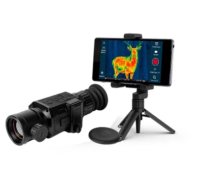640+ 512 Focal Length 25mm Thermal Front Clip Imaging Night Vision Scope Thermal Imaging Telescope Monocular