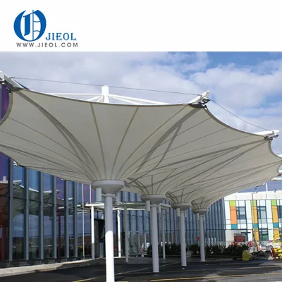 Waterproof PVDF Membrane Tensile Membrane with Steel Structure