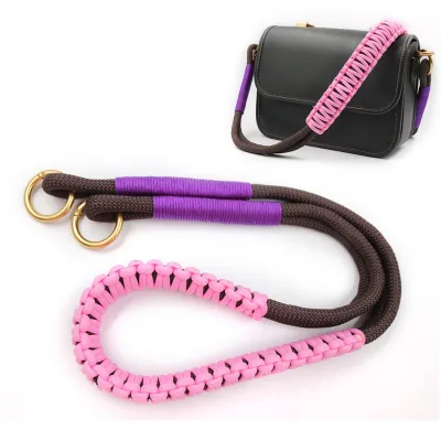 Handbag Straps for Crossbody Adjustable Belt Accessories Handbag Belt Paracord Shoulder Bag Straps