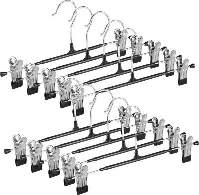 Stainless Steel Multifunctional Trouser Rack Hanger for Wardrobe Bathroom Tools Storage
