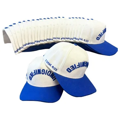 5-Panel Baseball Cap Snapback Custom Logo 3D Embroidery Two-Tone Frame Unisex Sporty Polyester/Cotton Adjustable Winter OEM