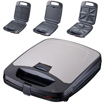 Ningbo Factory Electric Waffles Maker Multi-baker Bubble Sandwich Maker Pizza/Doughnut/Panini Machine Kitchen Appliance