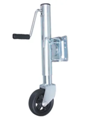 Towing Trailer Landing Gear Jack with Caster Wheel - Stable Load Support