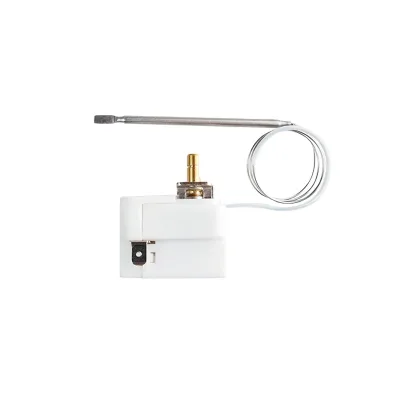 Capillary Thermostat Adjustable 125V 250V 16A Auto Reset Capillary Thermostat For Electric Fryer