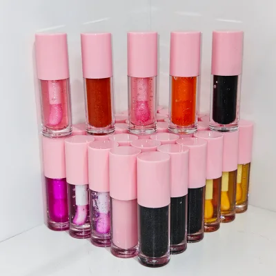 Customizable Color-Changing Lip Oil Vegan Long Lasting Hydrating Formula Big Applicator Private Label Small Batch Production