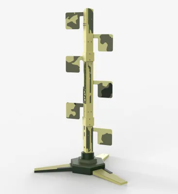 Dueling Tree Shooting Target with 6 Steel Targets