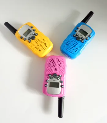 Outdoor Adventure Long Range 3km Free Talker Handheld Chargeable Kids Walkie Talkies With Europe Export Standard