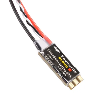 Little Bee 30Afpv Aircraft ESC Dshot Supported Speed Controller with Blheli-S Spring Plastic Material for RC Parts Accs