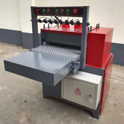 Infrared Wood Multi Rip Saw Timber Edge Cleaning Saw for Soft Wood Plank Edging Cutting Processing