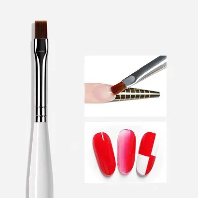 Manicure Painting Phototherapy Pen Round Head Nail Gel Painting Pen Uv Gel Brush