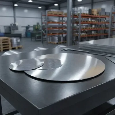 Triply Circle Sus304 Al1050 Sus430 Metal Alloy Disc Aluminium Circle for Sale