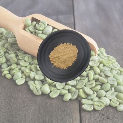 Wholesale Green Coffee Bean Extract 50% Green Coffee Bean Powder Bulk Green Coffee Bean Extract Chlorogenic Acid Powder