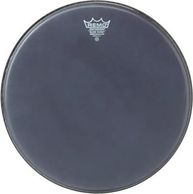 Ambassador Black Suede Drumhead for 6 8 10 11 12 13 14 16 18 20 22 24 26inch