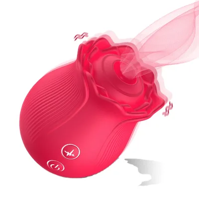 Rose Toy Vibrator Licking Tongue Mini Nipple Clintoris Sexual Adult Products for Women