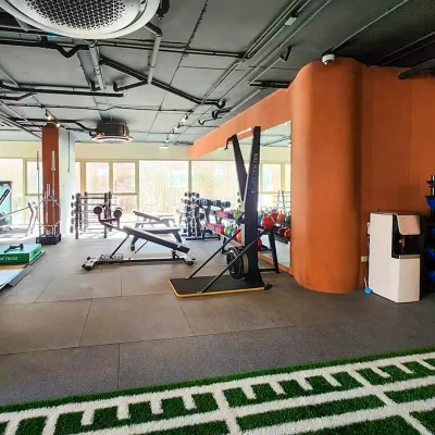 Factory Direct Customized Style Gym Rubber Tiles for Free Weight Area Equipment Zone