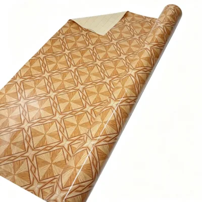 Sponge PVC Flooring Sheet Stain Repellent For Residential Living Room Small Salon Layout