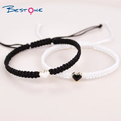 Heart String Bracelets Handmade Rope Braided Bracelet Minimalist Jewelry Matching Couple Bracelets