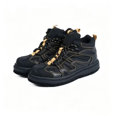 Fly Fishing Wading Shoes Felt Outdoor Waterproof Anti-slip Breathable Wear-resistant Waist Waders Nylon PVC Unisex Anti-static