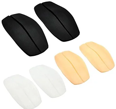 Factory Lot Soft Silicone Shoulder Pad Bra Strap Holder Cushions Anti-slip Cushion Invisible Shoulder Strap Pad for Women