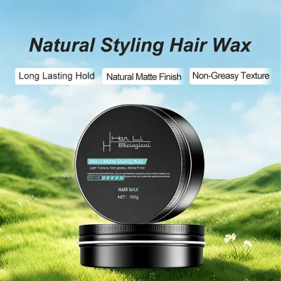 Strong Hold Matte Hair Wax,Natural Non-Greasy Styling Wax, Professional Salon Hair Care, Private Label & Customization Available