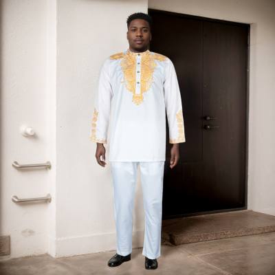 H & D Fat Party African American Clothing Traditional African Dress With Best Quality