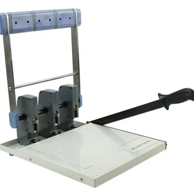 XD-250 Office Use 3 Holes Manual Hole Punch with Adjustable Distance