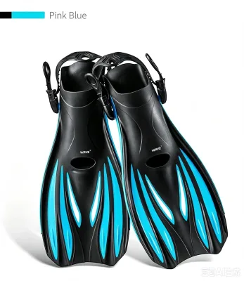 High Quality Soft Open Heel Swimming Fins Adjustable Scuba Training Snorkeling TPR Flipper