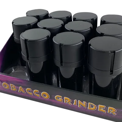 New Arrival Plastic Multiple Colour Three Layers Tobacco Grinder Herb Grinder