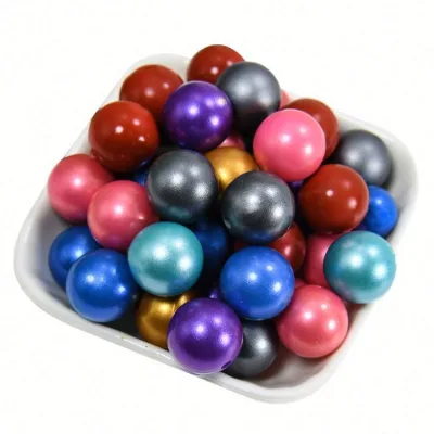 New Arrivals Food Grade 15mm Silicone Opal Liquid Beads NewbornGlossy Oil Painted Beads Hot Selling in Europe and America