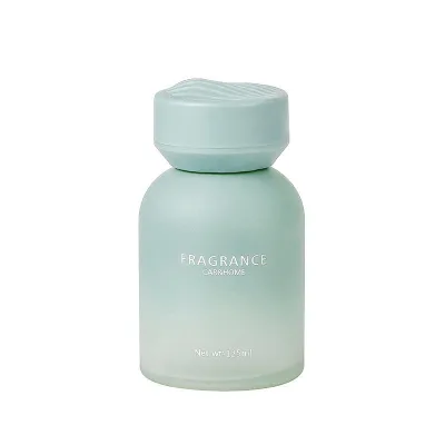 Customizable 125ml Car & Home Air Freshener - Matte Gradient Fragrance Bottle, Long Lasting Aromatherapy Diffuser for Auto Room