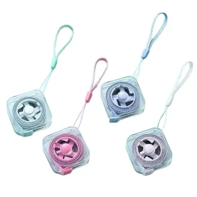 Nordic Style 2m Retractable Body Measuring Tape Cute Square Mini Tape Measure for Craft
