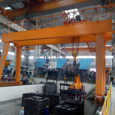 Gantry Crane Manufacturer Dock Port Gantry Crane Container Intelligent Remote Control Fully Enclosed Gantry Crane 25 Ton