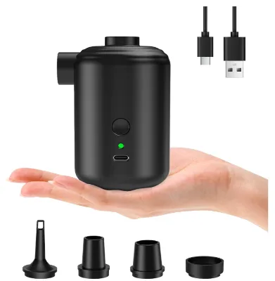 Best-Selling Mini PC Material Electric Air Pump Portable Outdoor Wireless Inflatable Suction Vacuum ABS+PC Integrated