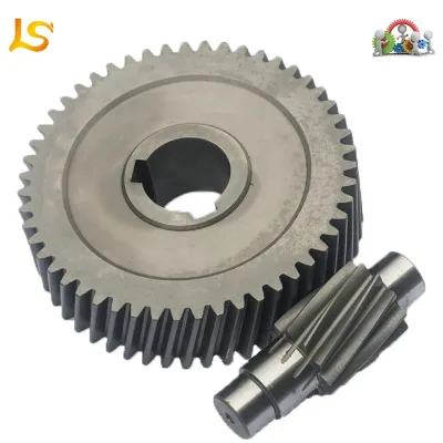 Precision Steel Material 45 Degree Helical Gears and Pinion