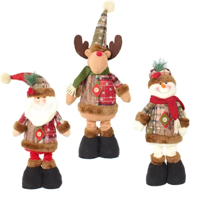 Gnome Decoration Christmas Ornaments Supplies Standing Christmas Nordic Gnomes Doll