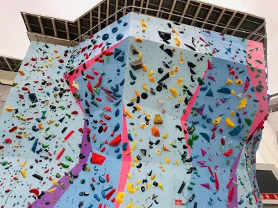 Geckoking Training & Competing-Rock Climbing for Educational Indoor Amusement Parks