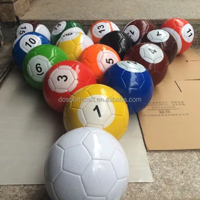 Kick Billiards Soccer Ball Set - Play Snooker with Your Feet