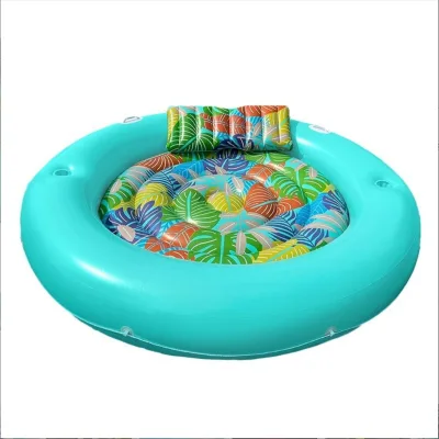 Tanning Pool Lounger Float - Poolside Tanning Lounge Float - With Pillow, Perfect for Relaxation