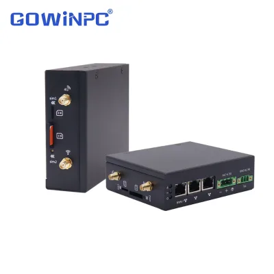 Industrial 4G Router VPN PPTP L2TP Encryption Multi-WAN Auto-Failover Metal Enclosure Wide Temp for Factory Automation PLC