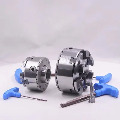 High Quality Steel Wood Lathe 4-jaw Self-centering Chuck 3-Year Warranty Video Inspection Factory Direct Woodworking Machinery