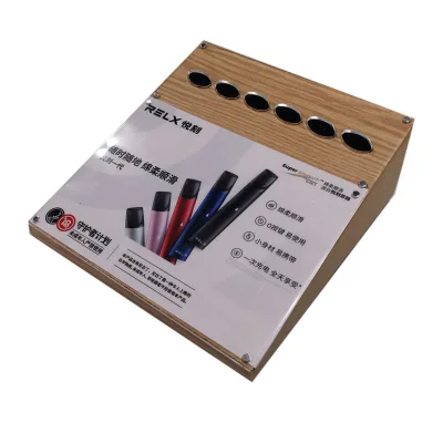 Customized Modern Style Eco-Friendly Recyclable Acrylic Tobacco Display Stand Convenient Use for Supermarkets Convenience Stores